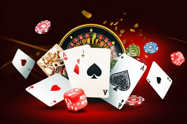 Uma roleta brilhante com fichas em cascata, simbolizando os envolventes jogos ao vivo e instantâneos disponíveis no 63B.